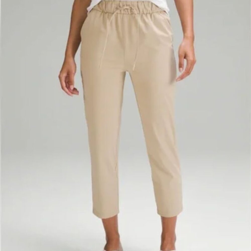 Lululemon Stretch High Rise Cropped Pants - Black - Picture 10 of 10
